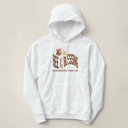 Pull À Capuche Être une bénédiction (Design devant)
