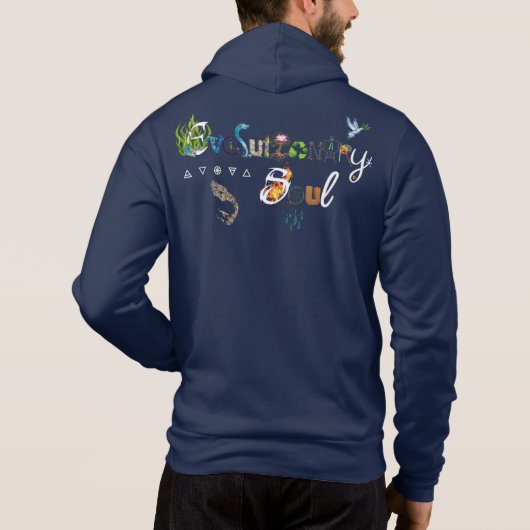 Pull À Capuche EvoS : Zipper avant (Dos)