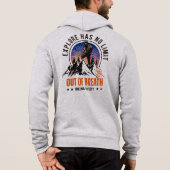 Pull À Capuche Explorateur urbain | Full-zip pour hommes (Dos)