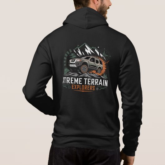 Pull À Capuche Explorateurs de terrain Xtreme (Dos)