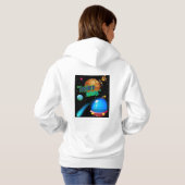 Pull À Capuche Explorer l'infini (Dos entier)