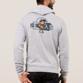 Pull À Capuche Explorez la vie | Full zip pour hommes (Dos)