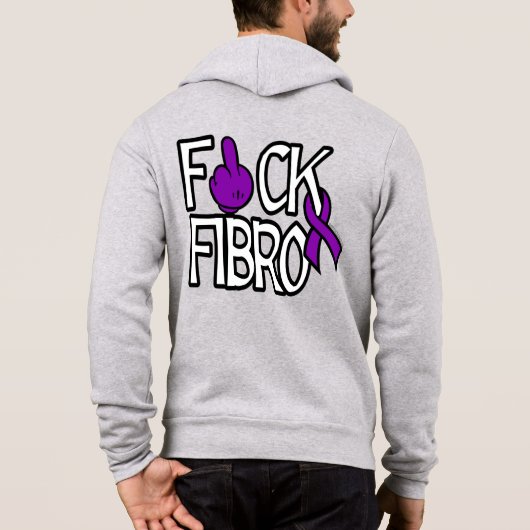 PULL À CAPUCHE F#CK FIBRO (Dos)