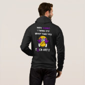 Pull À Capuche F#CK OFF...Fibro (Dos entier)