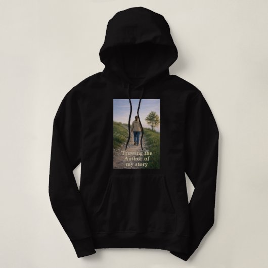 Pull À Capuche Faire Confiance à l'Auteur (Design devant)