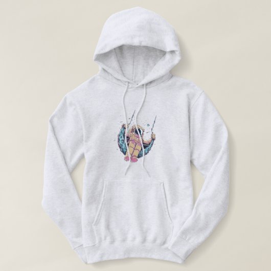 Pull À Capuche Faire un tour sur la lune 🌝🌚 (Design devant)