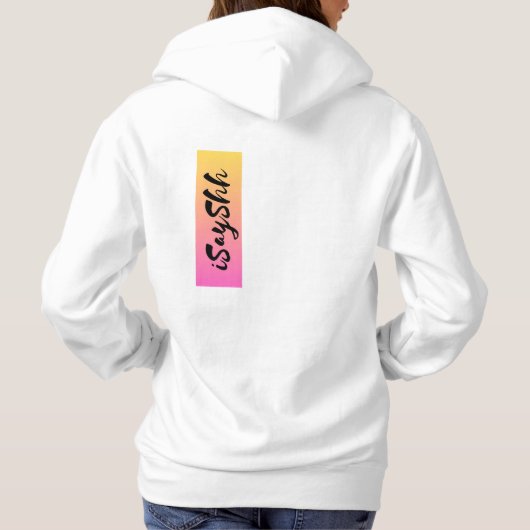 Pull À Capuche faisons peur à halloween maintenant (Dos)