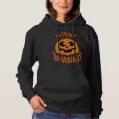 Pull À Capuche Faisons tomber Tipsy Halloween Jack-O’-Lantern (Devant)