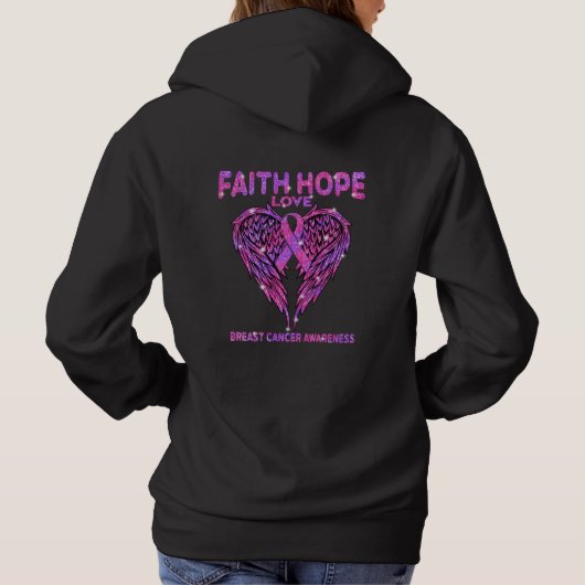 Pull À Capuche Faith Hope (Dos)