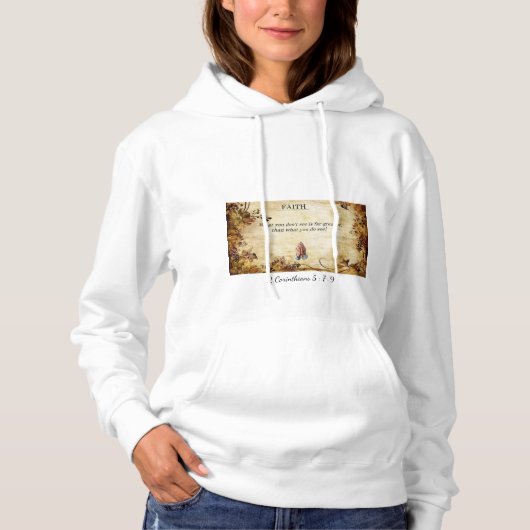 Pull À Capuche Faith Not Sight Women's Hoodie by StanVG (Devant)