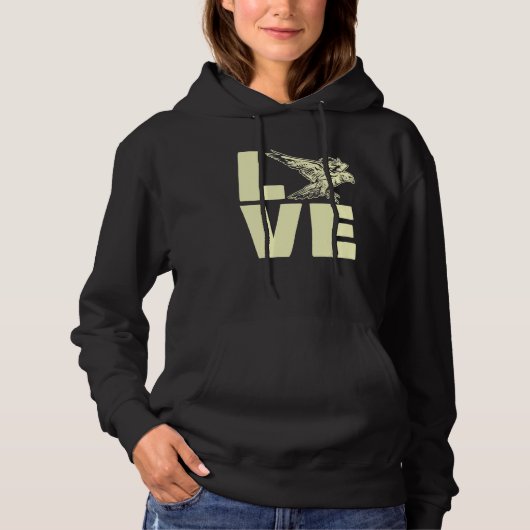 Pull À Capuche Falcon Lover (Devant)