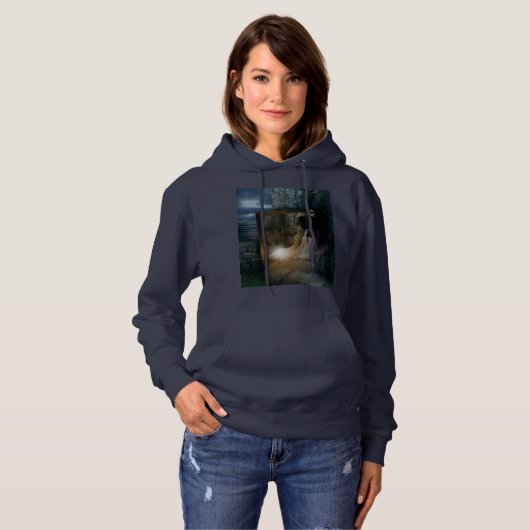 Pull À Capuche Falln Vanité éternelle (Devant entier)