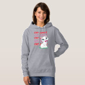 Pull À Capuche Fan de chat (Devant entier)