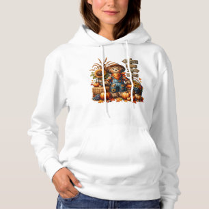 Pull À Capuche Fantasie d'Automne : Bienvenue Saisonnière d'un Ép