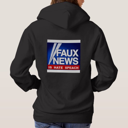 Pull À Capuche Faux News (Dos)