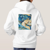 Pull À Capuche Fée de la forêt clair de lune (Dos)