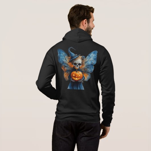 Pull À Capuche Fée d'Halloween (Dos entier)