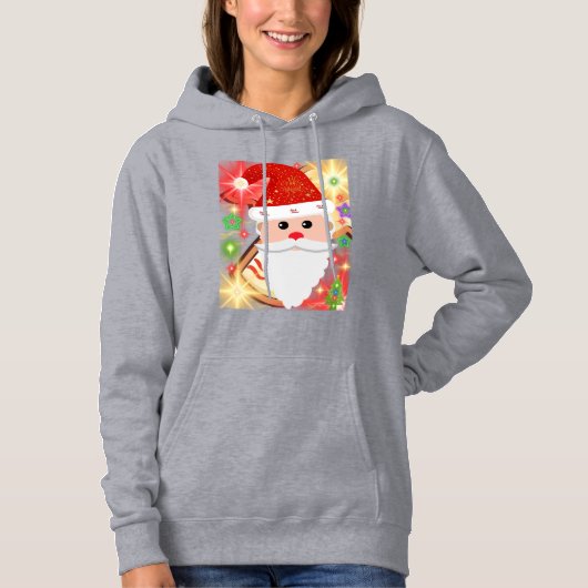 Pull À Capuche Feliz Navidad (Devant)