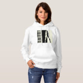 Pull À Capuche Femme au piano (Devant entier)