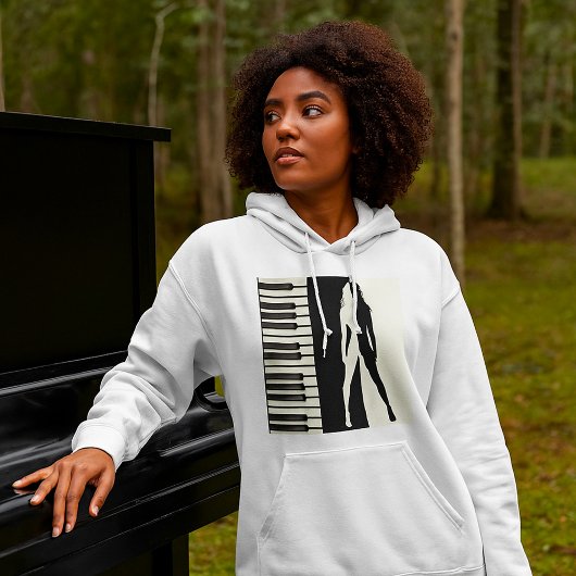 Pull À Capuche Femme au piano