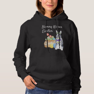 Pull À Capuche Femme Bunny Baisers souhaits de Pâques