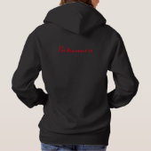 Pull À Capuche Femme de camionnette personnalisée (Dos)