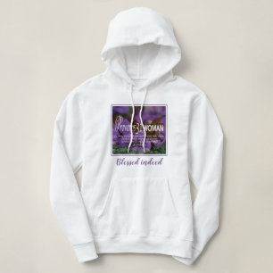 PULL À CAPUCHE FEMME DE PROVERBES 31 BÉNIE EN EFFET