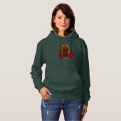 Pull À Capuche Femme Mère Madre Virgen de Guadalupe Vierge (Devant entier)