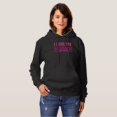 Pull À Capuche Femmes J'Aime Mon Mari Mais Parfois Je Veux Squa (Devant entier)