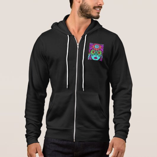 PULL À CAPUCHE FEMMES PSICODELIC (Devant)