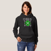 Pull À Capuche Femmes Shenanigans Coordonnateur Funny St patrick (Devant entier)