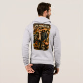 Pull À Capuche Ferme épique  -  (Dos entier)