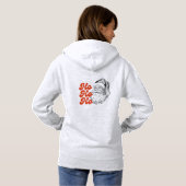 Pull à capuche festif de Noël – Confortable, Amusa (Dos entier)