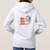 Pull à capuche festif de Noël – Confortable, Amusa (Dos)