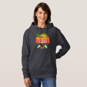Pull À Capuche Fête d'anniversaire préhistorique Ptérodactyle (Devant entier)