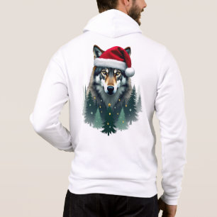 Pull À Capuche Fête de Noël Coyote Cool