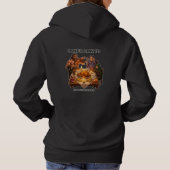 Pull À Capuche Fête de Thanksgiving de dragon de groupe DnD (Dos)