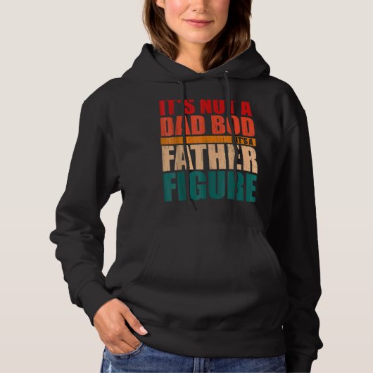 Pull À Capuche Fête des pères S'Amuse Ce N'Est Pas Un Papa Bod C' (Devant)