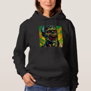 Pull À Capuche Fête d'Halloween de zombie effrayant