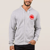 Pull À Capuche Feuille d'érable du Canada (Devant)