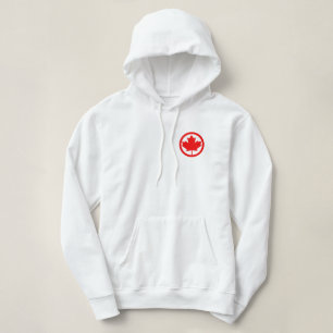Pull À Capuche Feuille d'érable du Canada