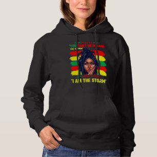 Pull À Capuche Fier Noir Africain-Américain Dames Histoire Noire