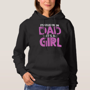 Pull À Capuche Fier Nouveau Papa Pour Hommes Fête des pères C'est