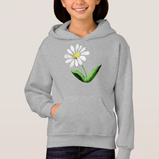 Pull À Capuche Fière Marguerite (Devant)