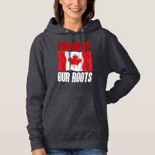Pull À Capuche 'Fiers de nos racines' et 'Fier d'être Canadien