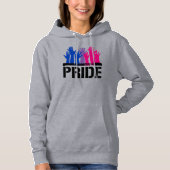 Pull À Capuche Fierté ensemble bisexuelle (Devant)