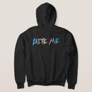 Pull À Capuche Fierté Trans Mords Moi