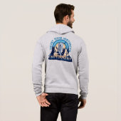 Pull À Capuche Fiez-vous à vos instincts Aventure du loup arctiqu (Dos entier)
