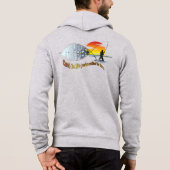 Pull À Capuche Fisher des hommes | Full zip pour hommes (Dos)