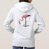 Pull À Capuche Flamant rose Boire Martini Thunder_Cove (Dos)
